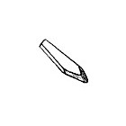 Fine art shop - Cat tongue 3 mm, long handle | totenart.com