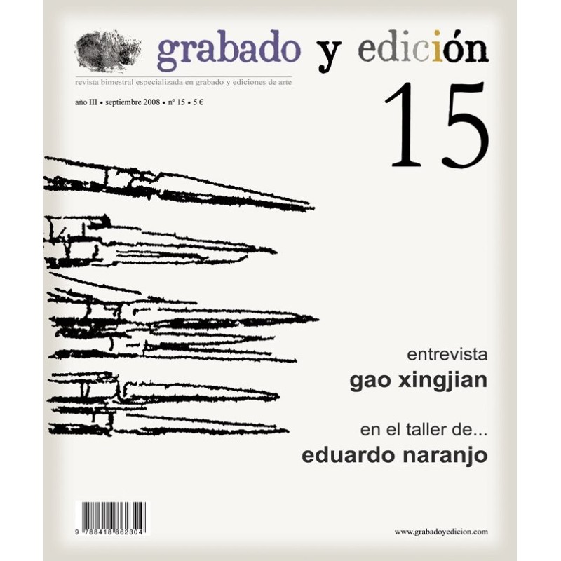 Etching and Editing Magazine, n. 15, in Spanish.