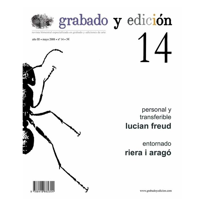 Etching and Editing Magazine, n. 14, in Spanish.