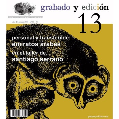 Etching and Editing Magazine, n. 13, in Spanish.