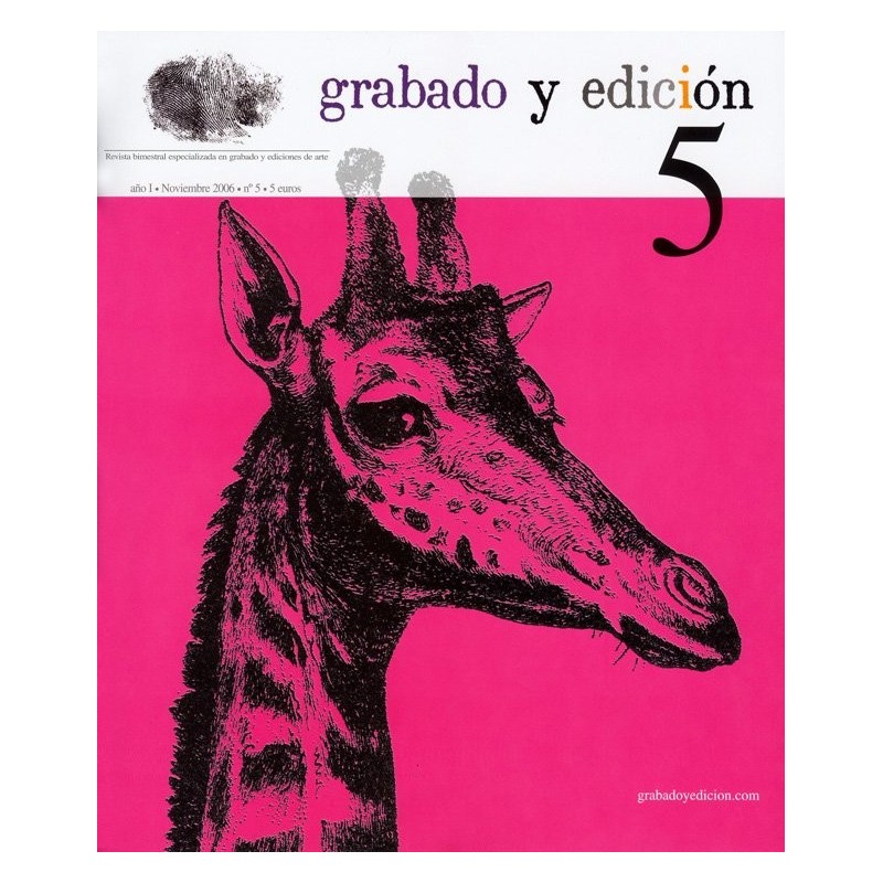 Etching and Editing Magazine, n. 05, in Spanish.