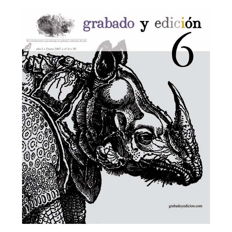 Etching and Editing Magazine, n. 06, in Spanish.