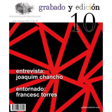 Etching and Editing Magazine, n. 10, in Spanish.