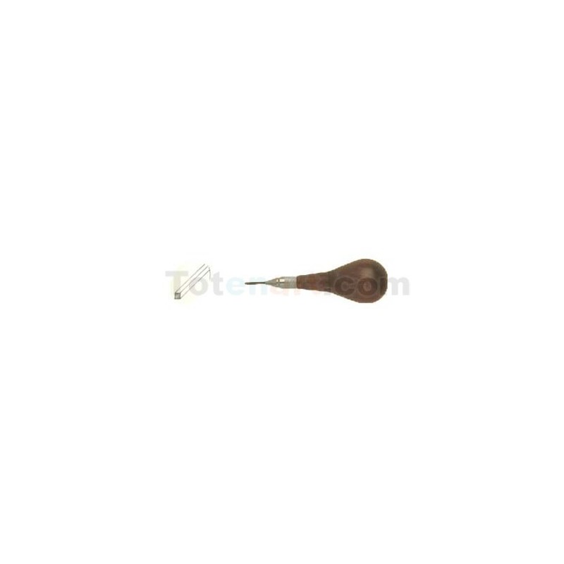 Fine art shop - Graver 1.5x1.5 mm, 60, mushroom handle | totenart.com