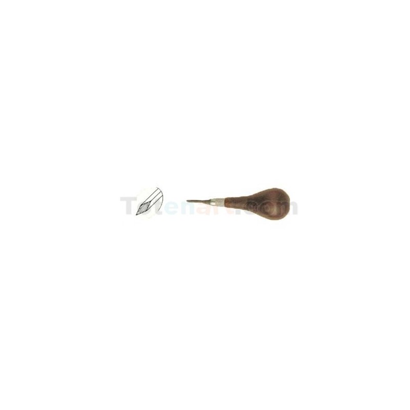 Fine art shop - Graver 2.4x2.4 mm, 30, mushroom handle | totenart.com