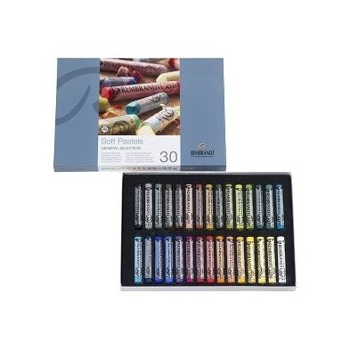  Fine art shop - Rembrandt Pastel Box, 30 units, general selection | totenart.com
