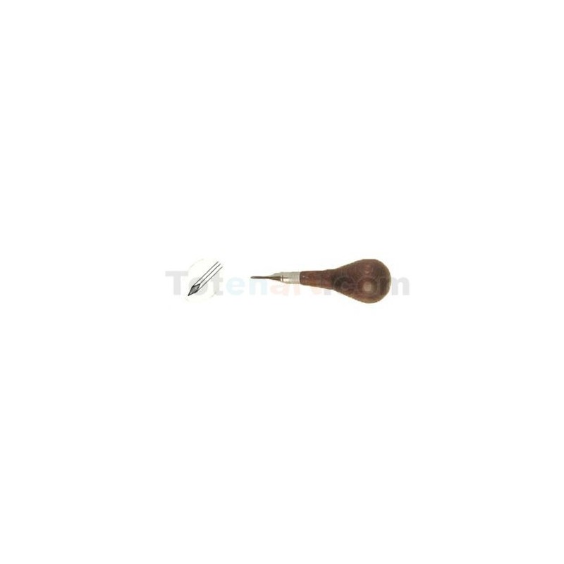 Fine art shop - Graver 1.5x1.5 mm, 30, mushroom handle | totenart.com