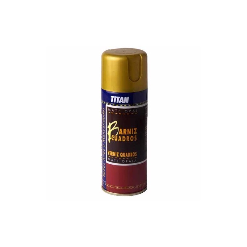 Fine art shop - Matt varnish SPRAY Titan for paintings, 200 ml. | totenart.com