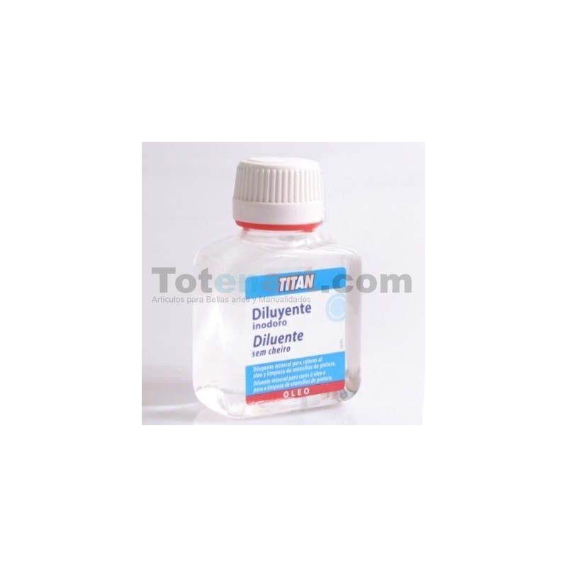 Odourless Thinner Titan, 250 ml.