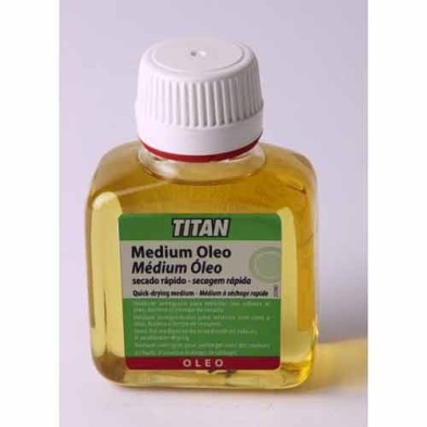 Fine art shop - Medium fast drying Oil Titan, 250 ml. | totenart.com