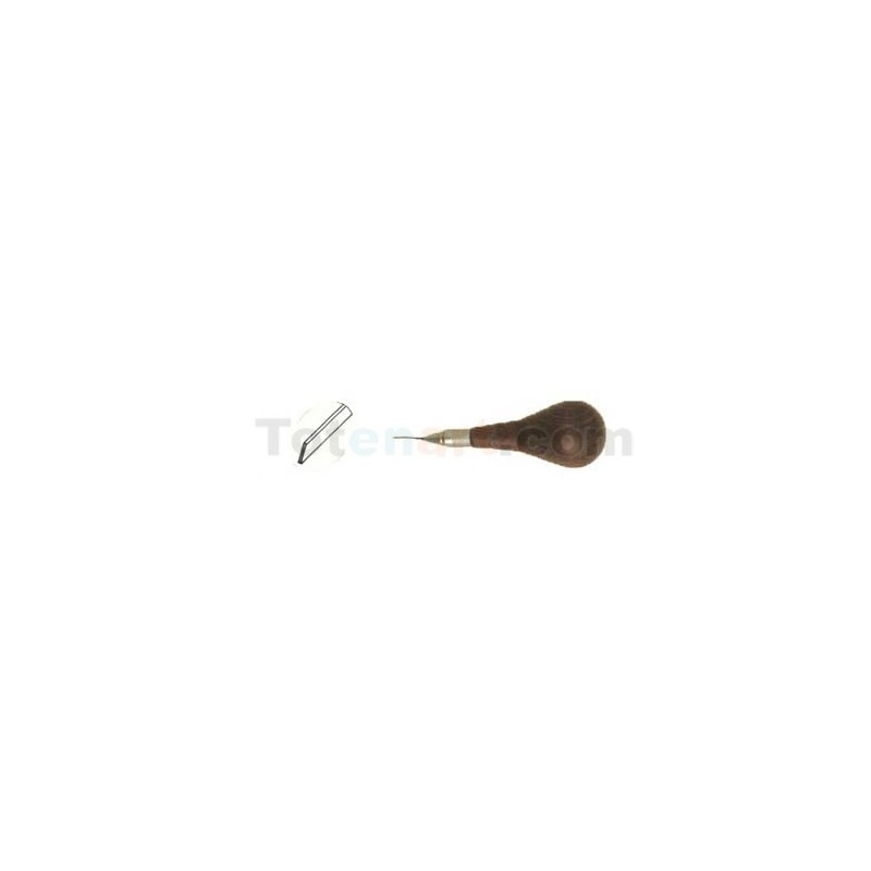 Fine art shop - Graver 0.6 mm, mushroom handle | totenart.com