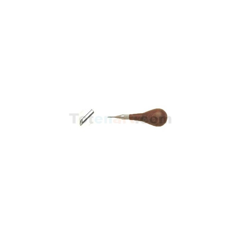Fine art shop - Graver, diam. 4.5x2 mm, mushroom handle | totenart.com