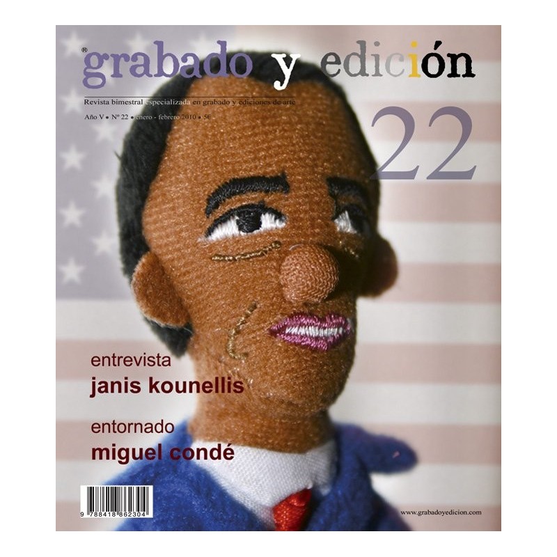 Etching and Editing Magazine, n. 22, in Spanish.