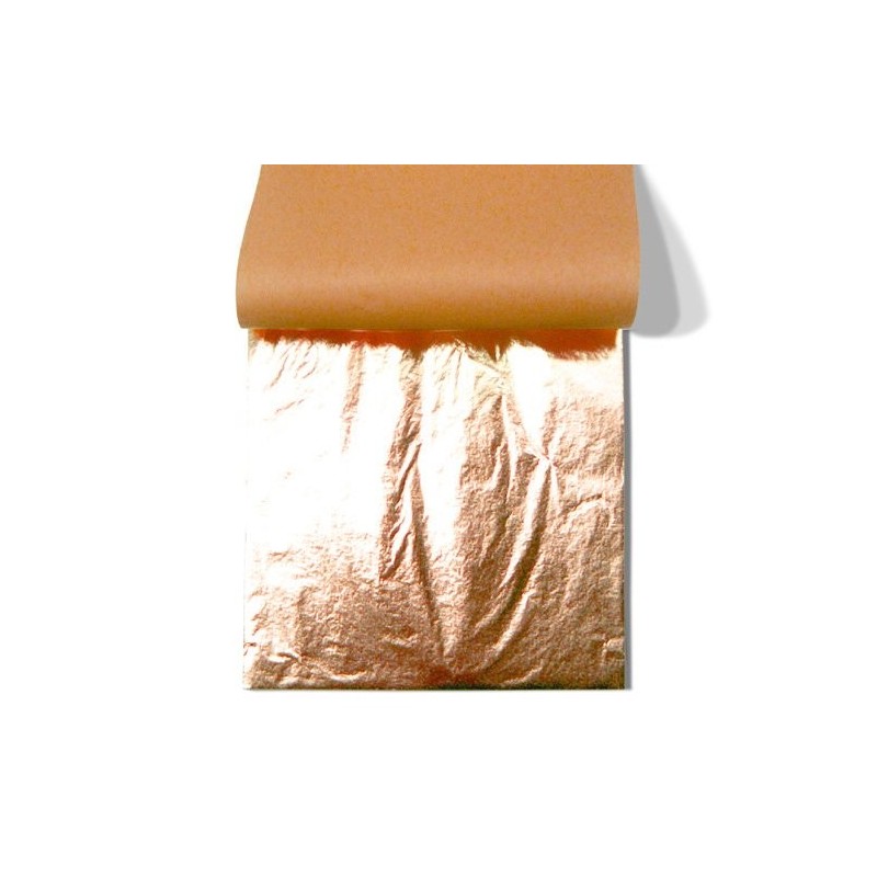 Copper Leaf imitation, book 25 s. 14x14 cm.