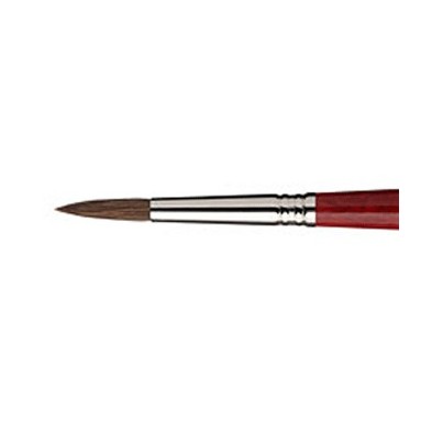  Fine art shop - Round watercolour Escoda Bravo brush, Light Ox hair, N. 1 | totenart.com