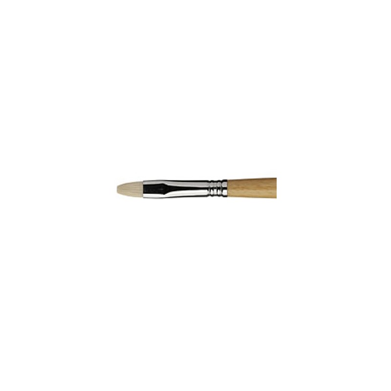 Fine art shop - Escoda Clasico Flat Oil brush, Treated bristle Chungking, N. 6 | totenart.com
