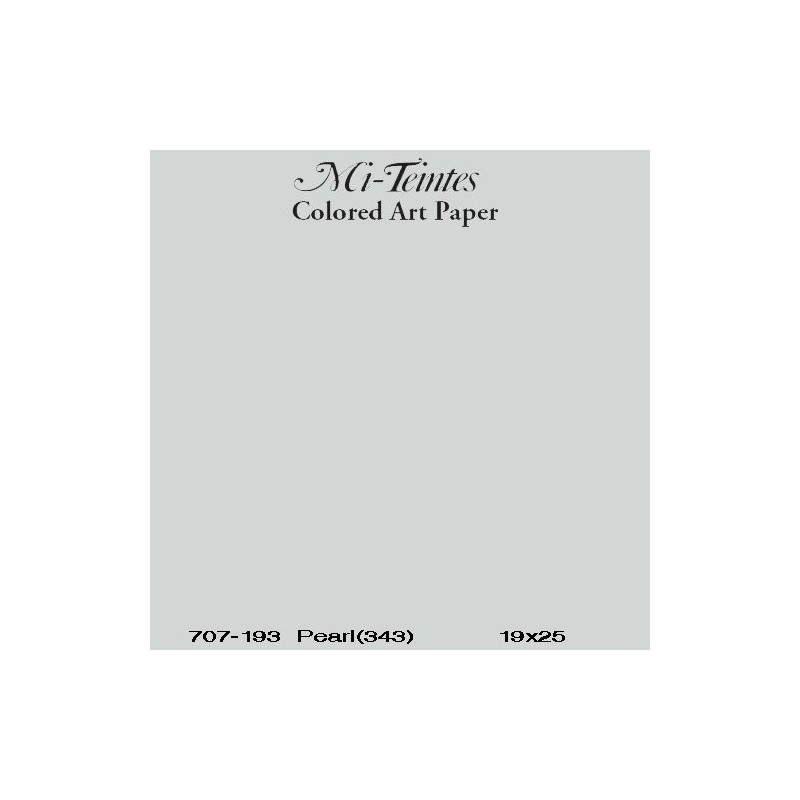  Fine art shop - Mi-teintes Canson Pearl, 160 gr., 50x65 cm. | totenart.com