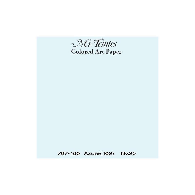  Fine art shop - Mi-teintes Canson Azure, 160 gr., 50x65 cm. | totenart.com