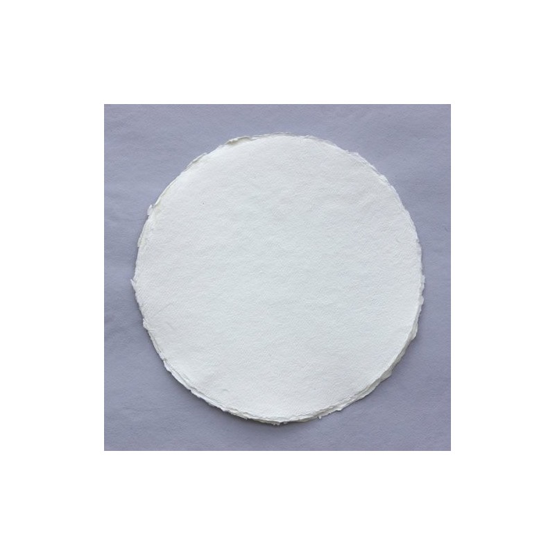Material Bellas Artes –pintura y dibujo - Handmade etching paper khadi, ROUND 30 cm., 320 gr. | totenart.com