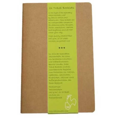  Fine art shop - Block Travel Booklet Hahnemühle R, 140 gr, 2x20 s, 9x14 cm. | totenart.com