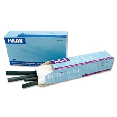 Natural charcoals, 9-11mm, box 5 units.