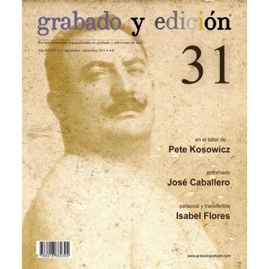 Etching and Editing Magazine, n. 31, in Spanish.