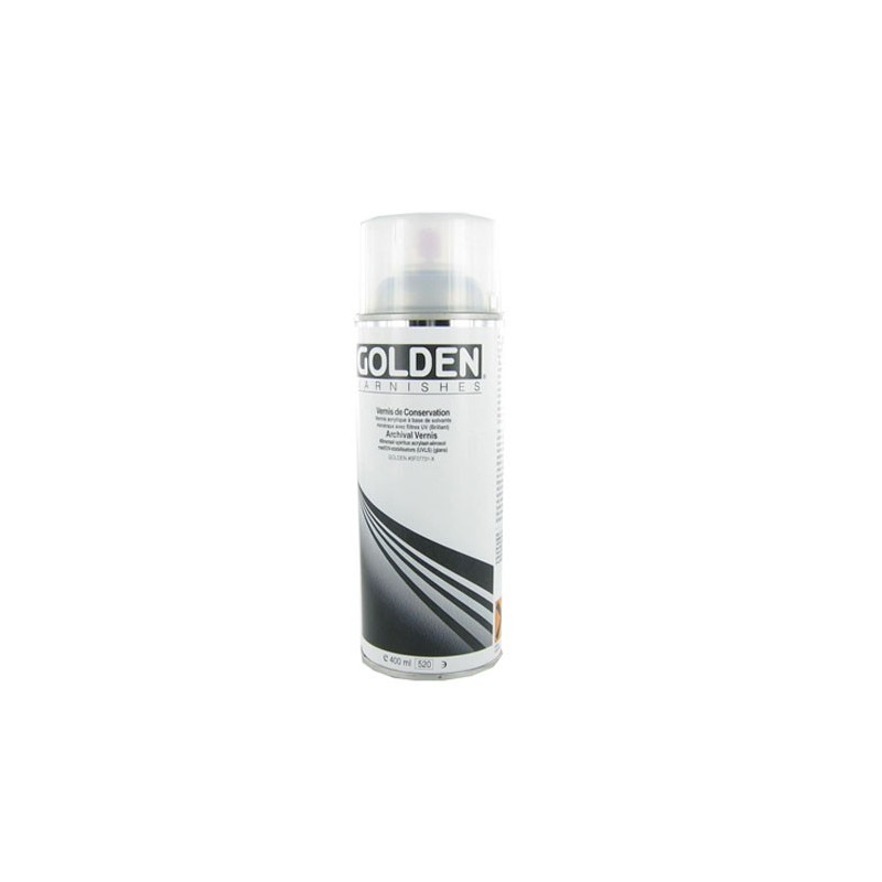 Gloss Varnish Golden Spray UV protection 400 ml 