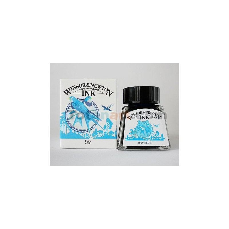 Drawing Ink Blue, Winsor & Newton, 14 ml.