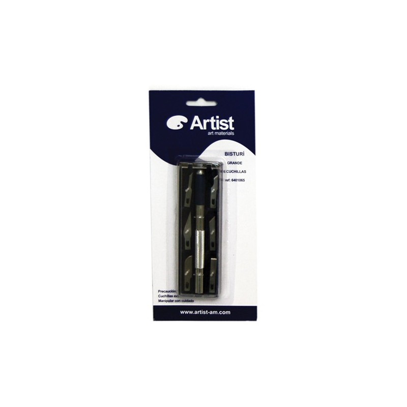 Cutter bisturi with 6 blades