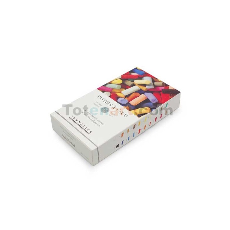  Fine art shop - Box Half Pastel Sennelier Ecu 20 units | totenart.com