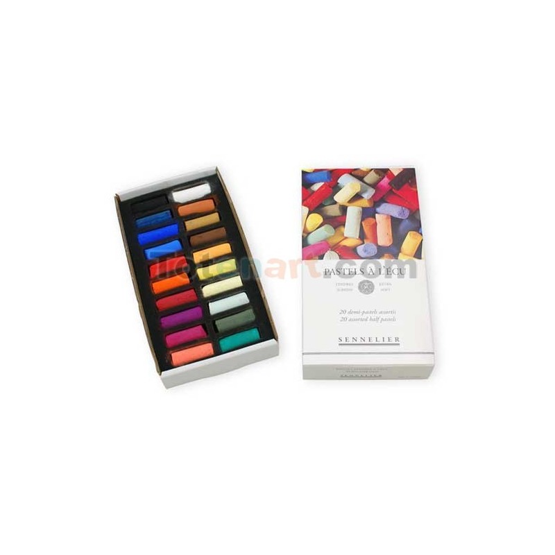  Fine art shop - Box Half Pastel Sennelier Ecu 20 units | totenart.com