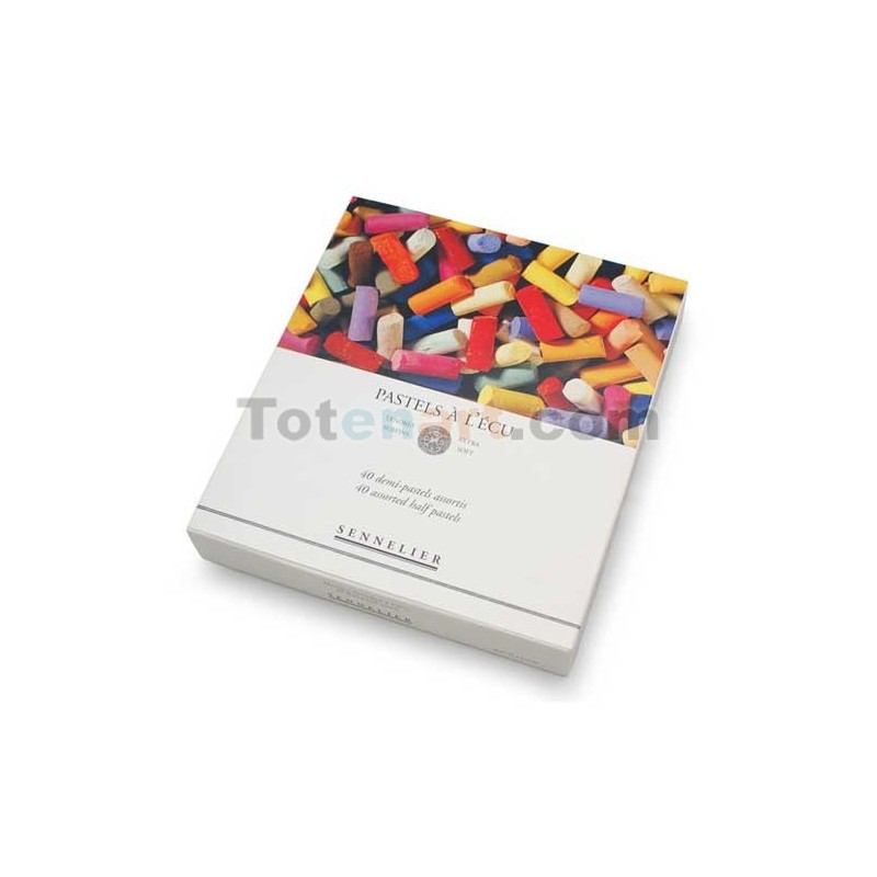  Fine art shop - Box Half Pastel Sennelier Ecu 40 units | totenart.com
