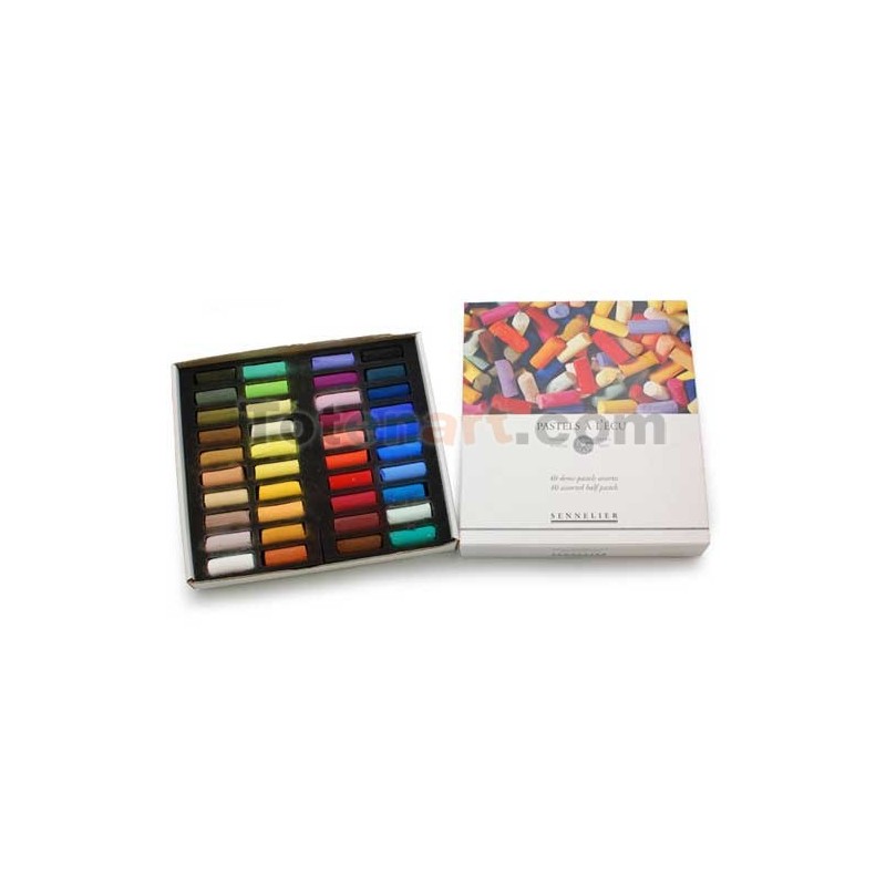 Fine art shop - Box Half Pastel Sennelier Ecu 40 units | totenart.com
