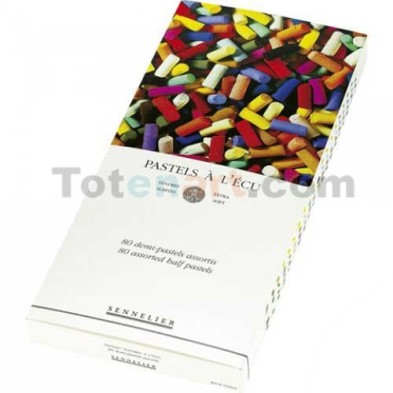 Fine art shop - Box Half Pastel Sennelier Ecu 80 units | totenart.com