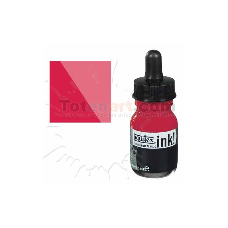 Fine art shop - Liquitex Acrylic Ink Pyrrole Red, 30 ml. | totenart.com