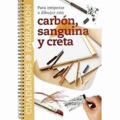 Notebook To start Drawing with charcoal, Parramón, in Spanish