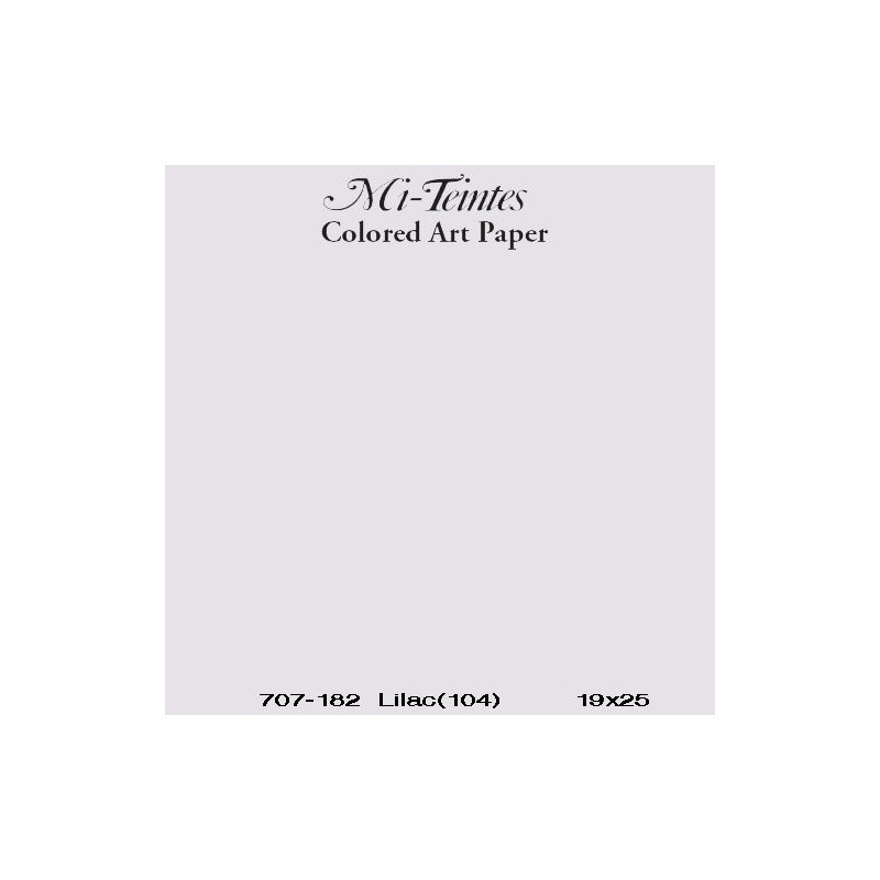  Fine art shop - Mi-teintes Canson Lilac, 160 gr., 21x30 cm. | totenart.com