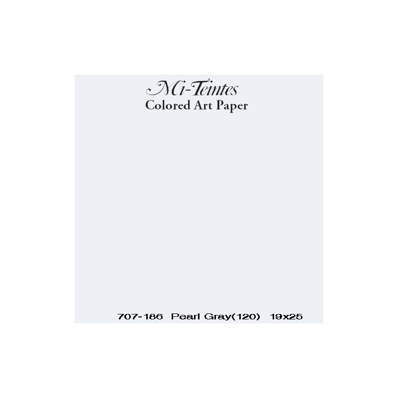  Fine art shop - Mi-teintes Canson Pearl Gray, 160 gr., 21x30 cm. | totenart.com
