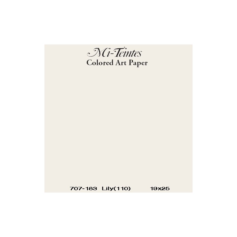  Fine art shop - Mi-teintes Canson Lily, 160 gr., 21x30 cm. | totenart.com