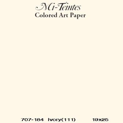  Fine art shop - Mi-teintes Canson Ivory, 160 gr., 21x30 cm. | totenart.com