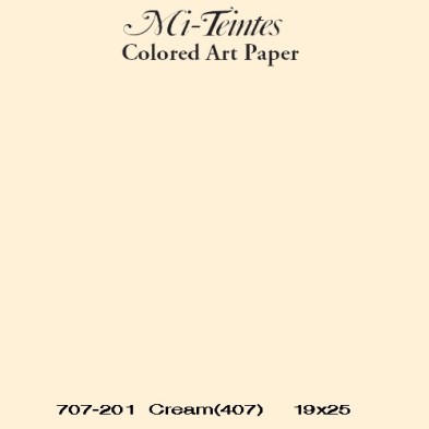 Fine art shop - Mi-teintes Canson Cream, 160 gr., 21X30 cm. | totenart.com