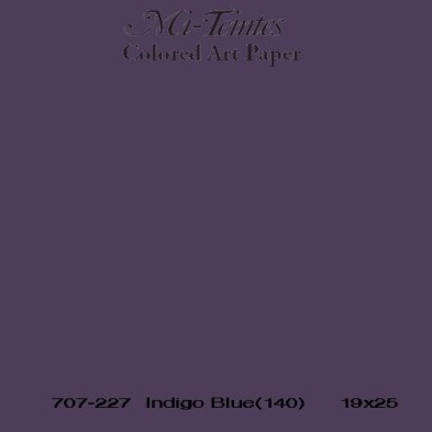 Fine art shop - Mi-teintes Canson Indigo Blue, 160 gr., 21X30 cm. | totenart.com