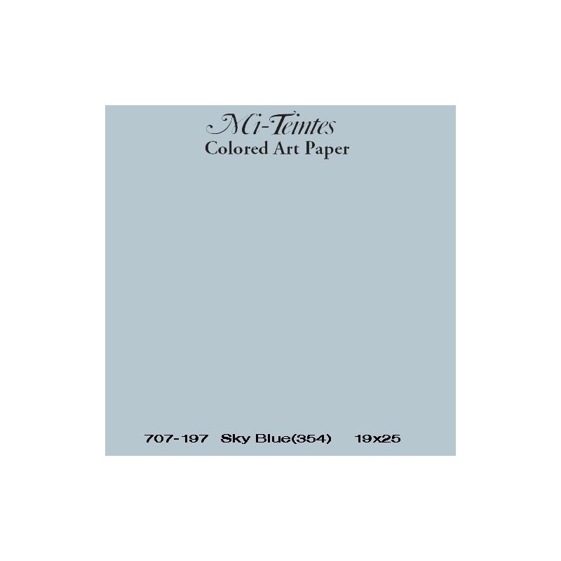  Fine art shop - Mi-teintes Canson Sky Gray, 160 gr., 21X30 cm. | totenart.com