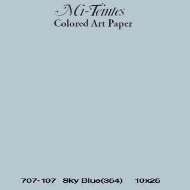  Fine art shop - Mi-teintes Canson Sky Gray, 160 gr., 21X30 cm. | totenart.com