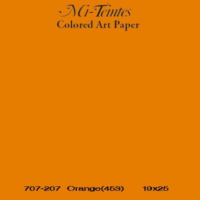  Fine art shop - Mi-teintes Canson Orange, 160 gr., 21X30 cm. | totenart.com