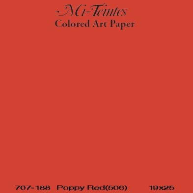  Fine art shop - Mi-teintes Canson Poppy, 160 gr., 21X30 cm. | totenart.com