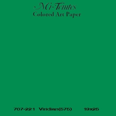  Fine art shop - Mi-teintes Canson Billiards Green, 160 gr., 21X30 cm. | totenart.com