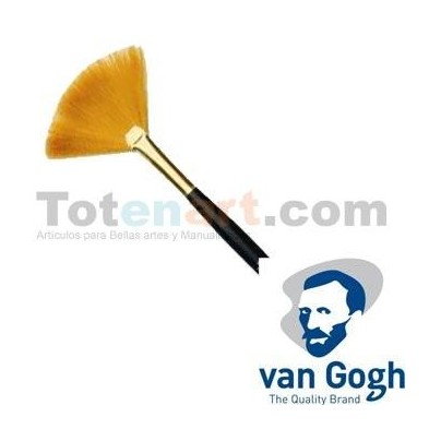 Synthetic Fan Brush Van Gogh n. 2