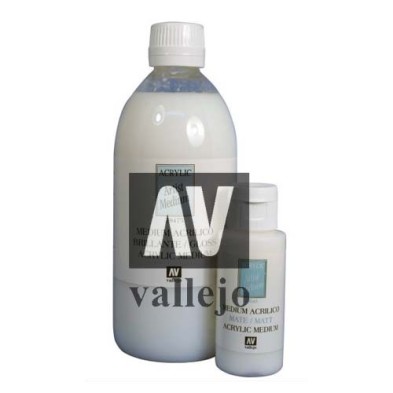 Fine art shop - Pearl acrylic medium Vallejo, 500 ml. | totenart.com