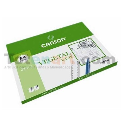Fine art shop - Basik Vegetal, (minipack) 12 sheets, 95gr 29.7x42cm (A3) | totenart.com
